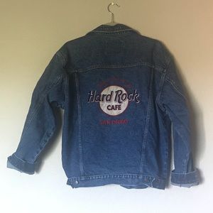 Vintage Hard Rock Cafe Jean Jacket